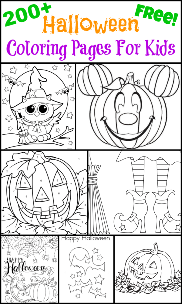 30 Super Fun And Cute Free Halloween Printables For Kids