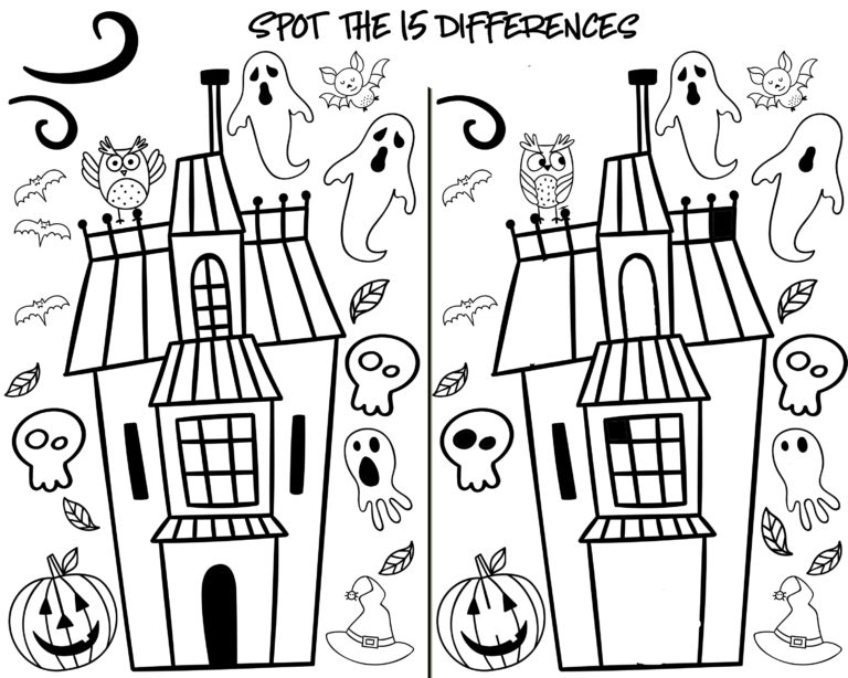 30 Super Fun And Cute Free Halloween Printables For Kids