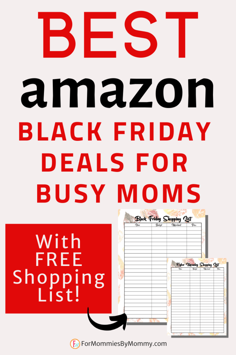 Best Black Friday 2019 Amazon Deals For Busy Moms