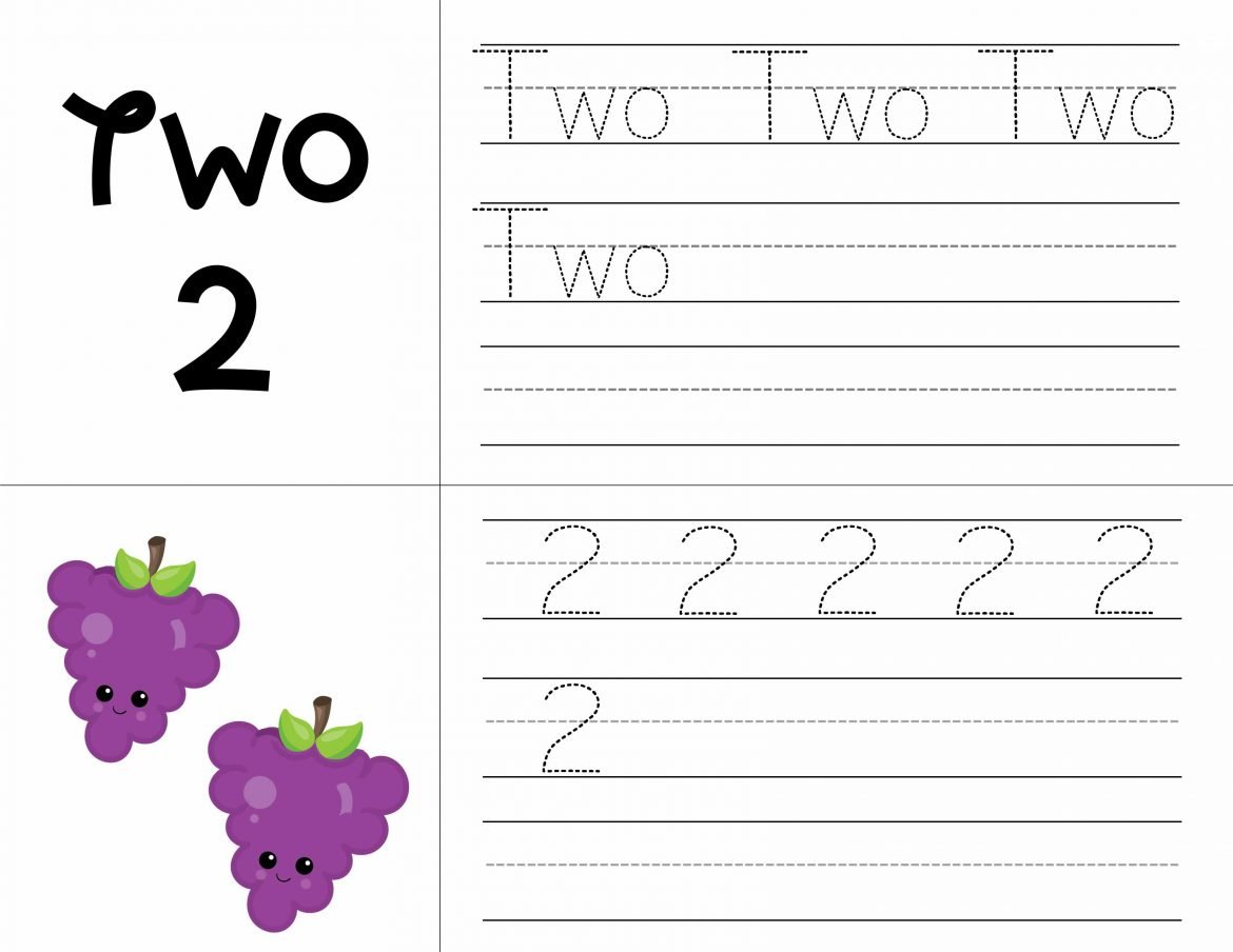 17 Fruity Fun Preschool Printable Worksheets Numbers 1 to 10