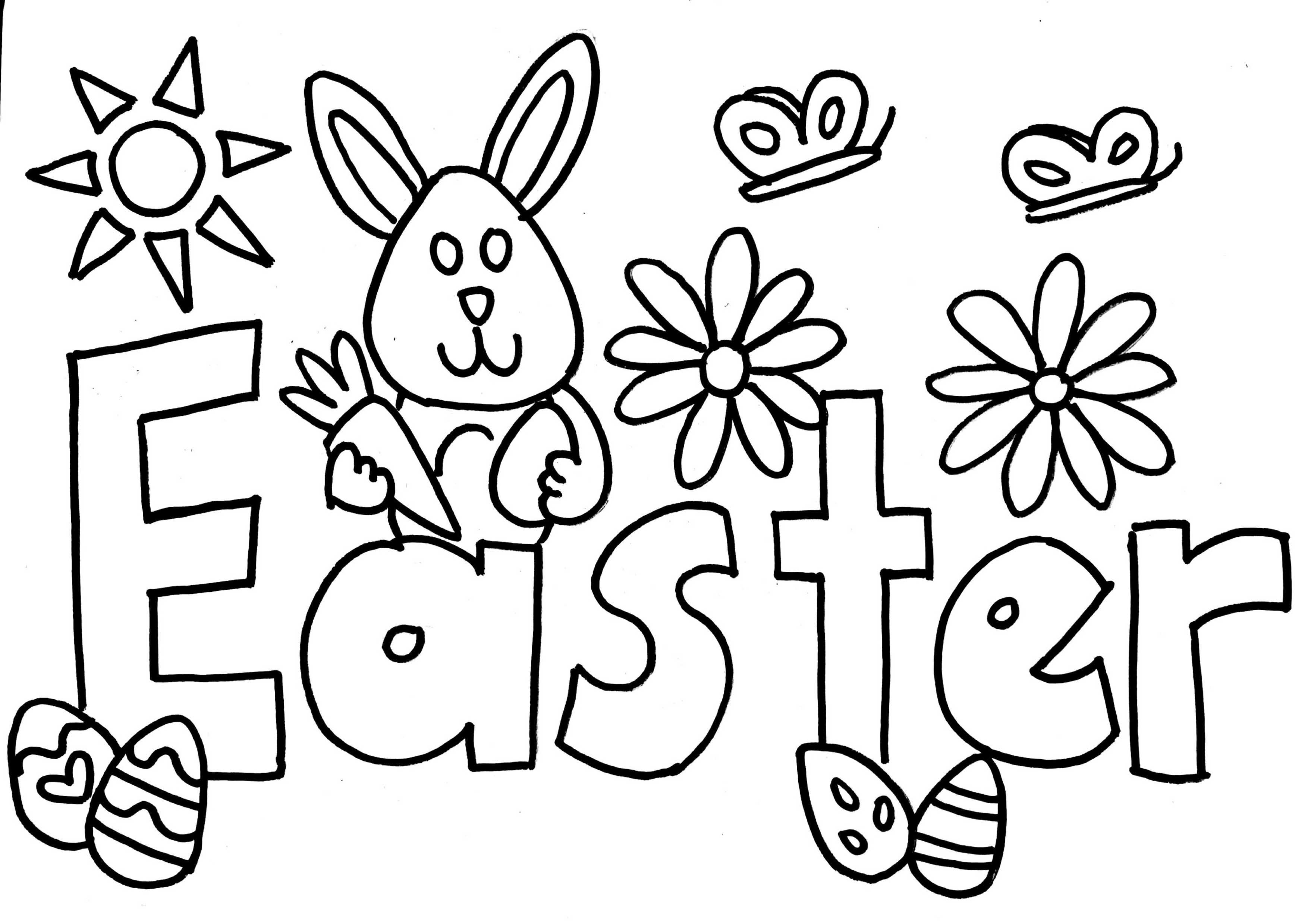 35 Easter Coloring Pages Free Printable Sheets Bunny Coloring Pages 35 Easter Coloring Pages Free Printable Sheets Bunny Coloring Pages