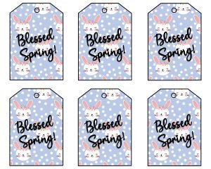 6 Adorable FREE Printable Easter Gift Tags