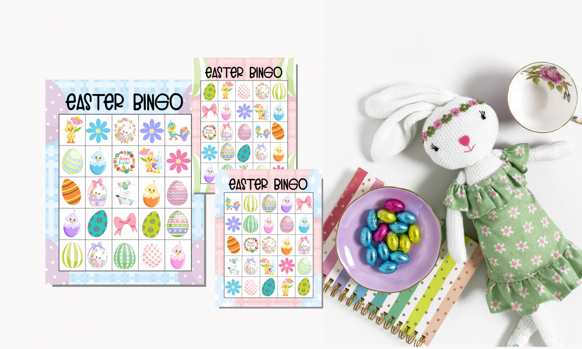 Fun And Colorful FREE Printable Easter Bingo Cards