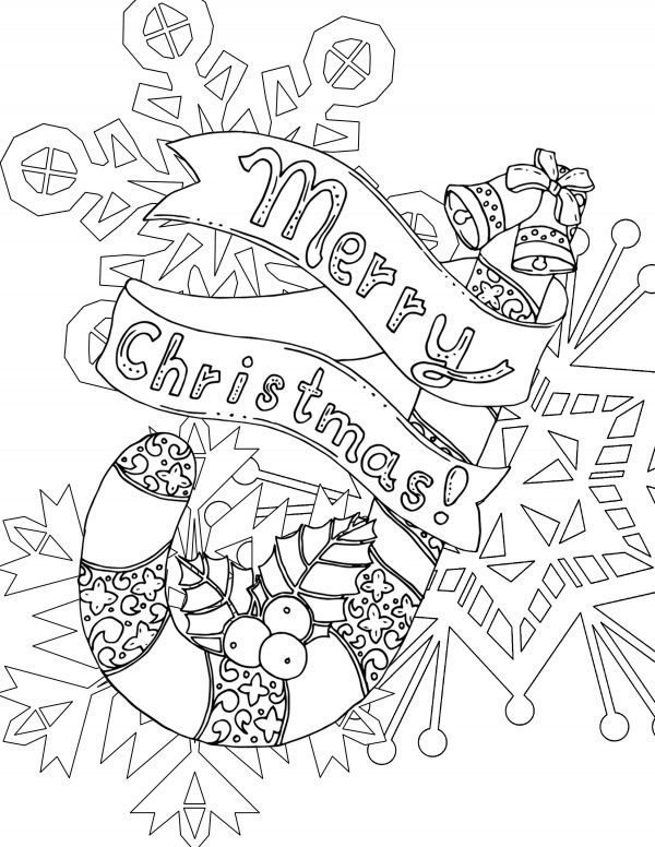 10 Free Christmas Coloring Pages For Preschoolers